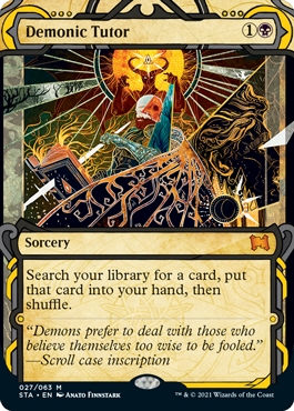 Demonic Tutor Strixhaven- Mystical Archive